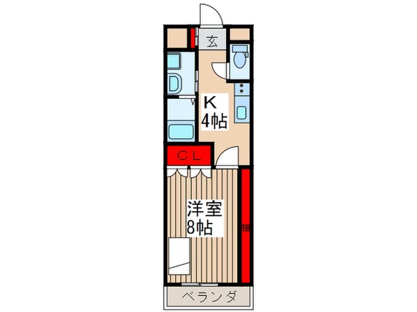 フィオーレの物件間取画像